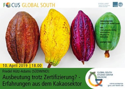Poster for a Focus Global South Lecture at the GSSC