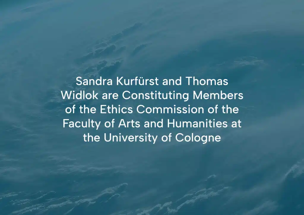 Cover Ethics Commission Kurfuerst and Widlok