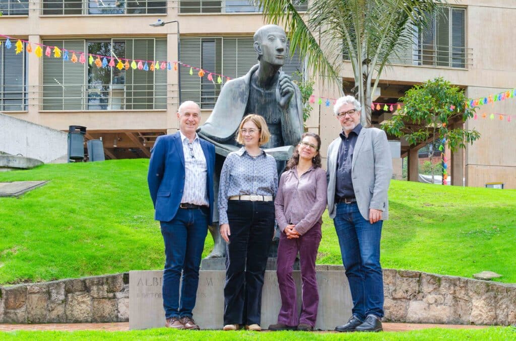 delegation of the global south studies center (gssc) at the unviersidad de los andes in bogotá